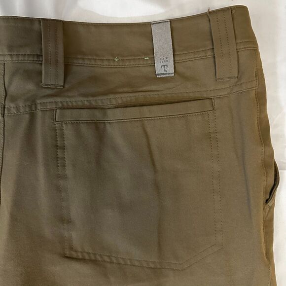 Toad & Co Lightrail Lean Pants Men Size 34x29 Brown Slim Fit Chino - Picture 4 of 10